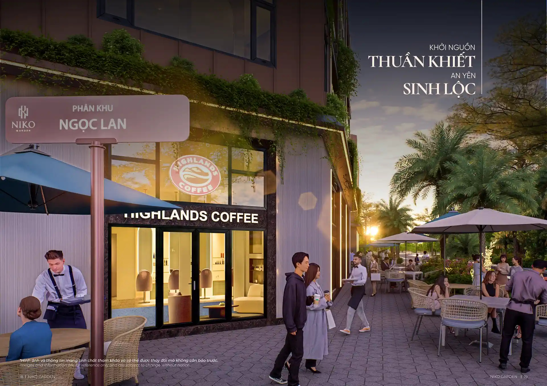 Phân khu Ngọc Lan dự án NIKO Garden Linh Đàm
